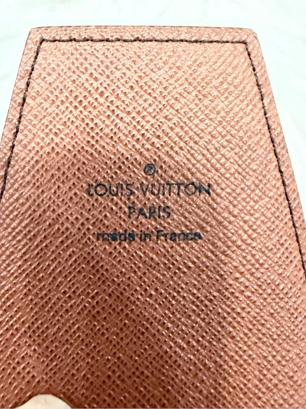 Louis Vuitton Monogram Canvas Phone Case in Brown and Gold